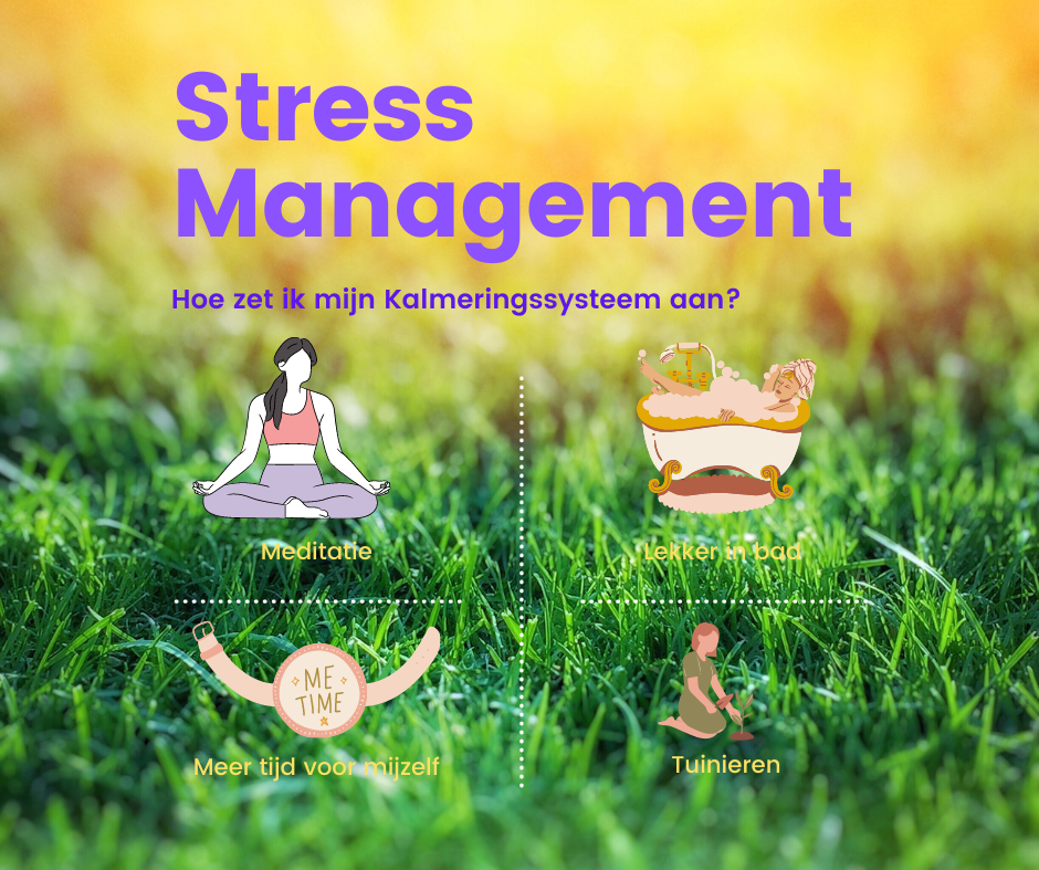 Het reduceren van stress door het aanzetten van je kalmeringssysteem